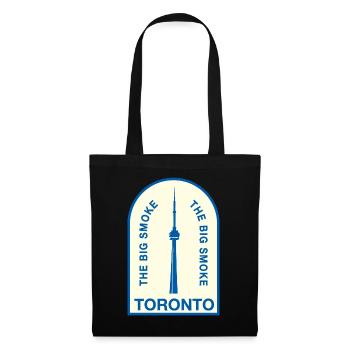 Toronto CNTower Big Smoke - Stoffbeutel - Schwarz - Vorne