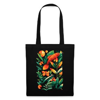 Fishing Graph - Tote Bag - black - Front