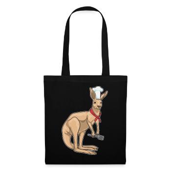 Kangaroo Cook Spatula Cooking - Tote Bag - black - Front
