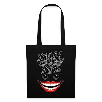 Always smiling - Tote Bag - black - Front