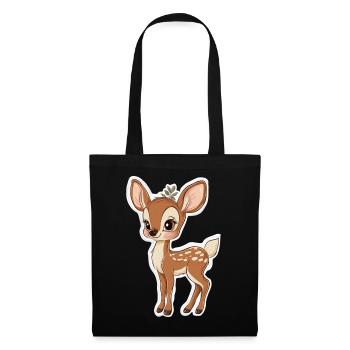 roe deer - Tote Bag - black - Front