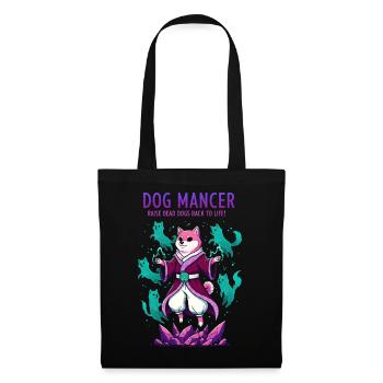 Dog Mancer Canine Wizard Raising Spirit Dogs - Sac en tissu - noir - Devant