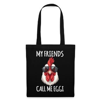 Eggi Chicken Chicken - Tote Bag - black - Front