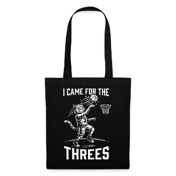 basketball,cute,basketball,meme,cat,sport - Tote Bag - black - Front