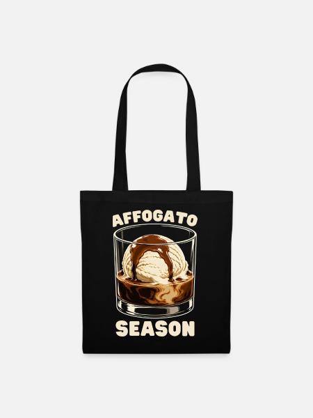 Affogato Saison - Stoffbeutel - Schwarz
