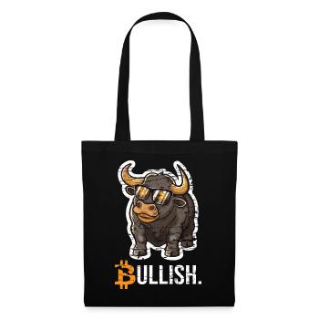 Bitcoin Bull Bullish - Tote Bag - black - Front