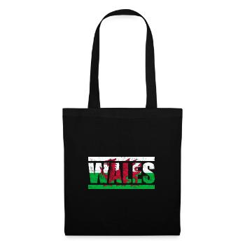Wales - Tote Bag - black - Front