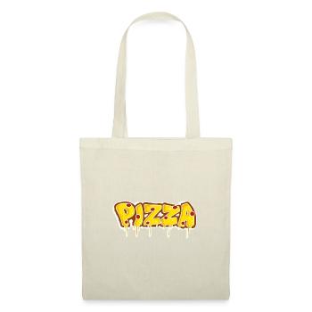 J'aime la pizza - Sac en tissu - nature - Devant