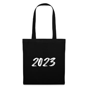 2023 white New Year's Eve - Tote Bag - black - Front