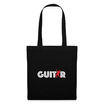 Guitare | Guitare, Musique, Apprendre la guitare - Sac en tissu - noir - Devant