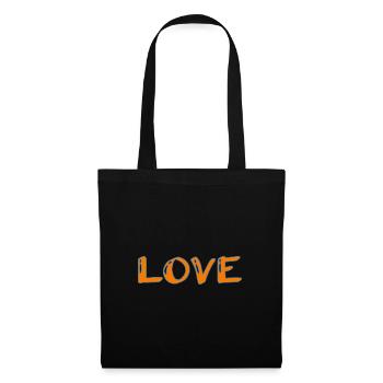 SAINT VALENTINE. bachelorette party. I LOVE YOU. I LOVE YOU. LOVE - Tote Bag - black - Front