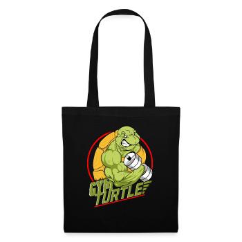 Gym Gym Turtle Design - Sac en tissu - noir - Devant