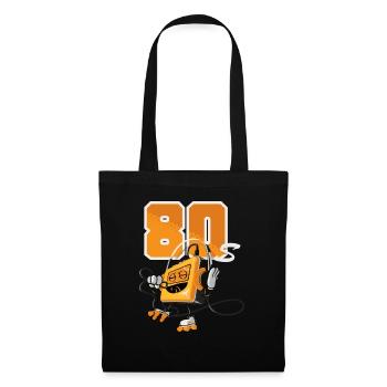 Walkman - Sac en tissu - noir - Devant