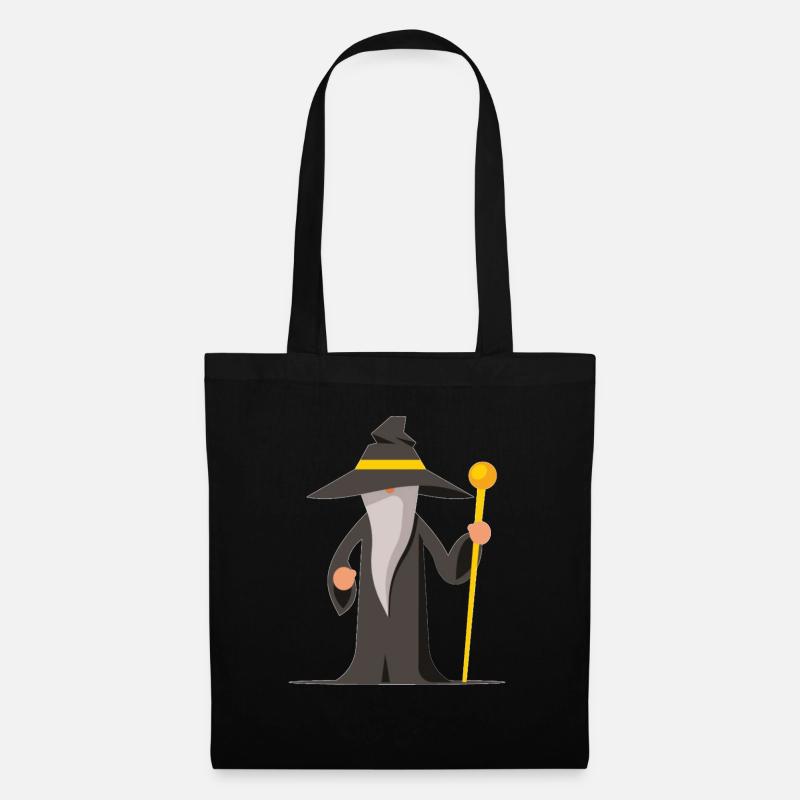 sorcier - Sac en tissu - noir