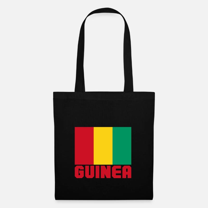 Guinea - Stoffbeutel - Schwarz