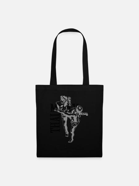 Boxe Combat Muay Thai - Sac en tissu - noir