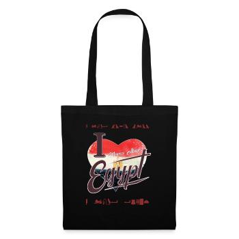 J’adore Egypte Gift Diving Marsa Alam - Sac en tissu - noir - Devant