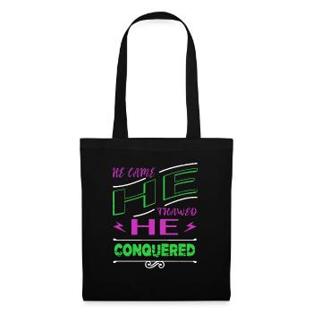 génial mignon idée de cadeau maladroit dictons drôles - Sac en tissu - noir - Devant