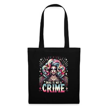 Exclusive Drag Culture and Drag Queen Inspired - Stoffbeutel - Schwarz - Vorne