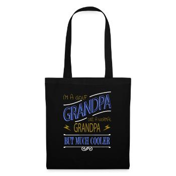 GolfMom GolfDad Golf Clubs Golf Girls Golf CoachGift - Tote Bag - black - Front