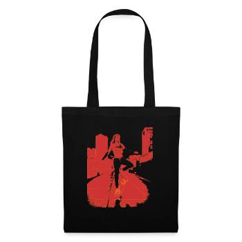 skate.point_flying.red_point.city - Tote Bag - black - Front
