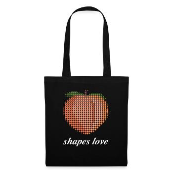 Eurovision 2025 - Inspired Peach theme - Tote Bag - black - Front
