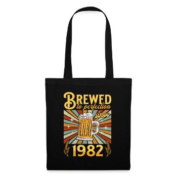 Perfection Depuis 1982 - Anniversaire 40 Ans - Sac en tissu - noir - Devant