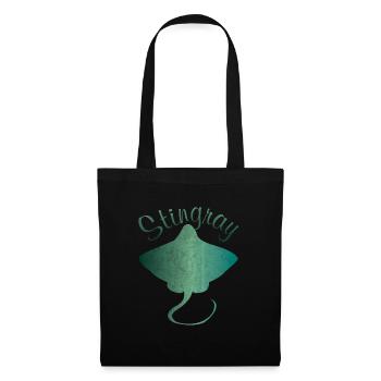 Ray stingray stingray gift - Tote Bag - black - Front