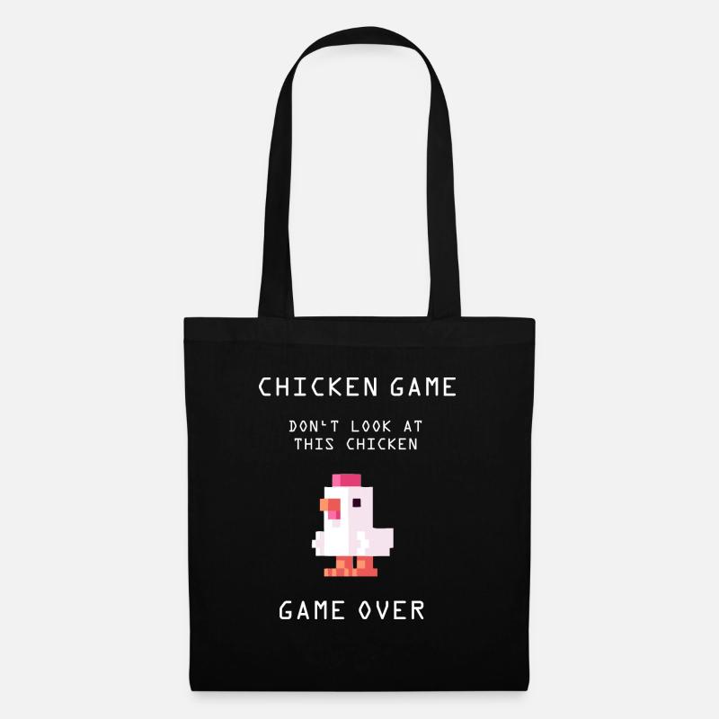 Chicken Game - Stoffbeutel - Schwarz