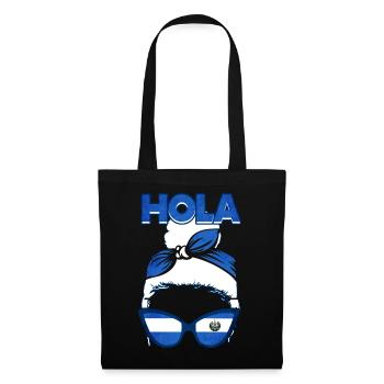 El Salvador Woman - Tote Bag - black - Front