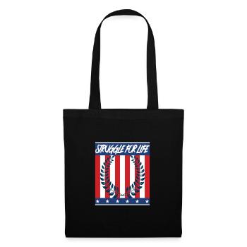 Struggle for Life - Kampf ums Leben - Tote Bag - black - Front