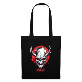 T Shirt Design Hard Gain - Sac en tissu - noir - Devant