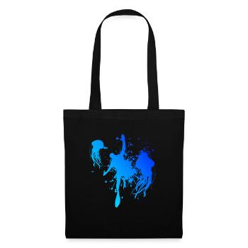 Scuba Taucher Diving Diver Scuba Tauchen - Tote Bag - black - Front
