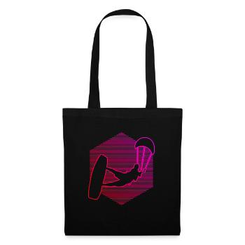 Kitesurf Femmes Kitesurf Kitesurf Hommes - Sac en tissu - noir - Devant