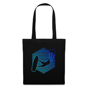 Kitesurfer Women Kitesurfing Kiting Kitesurfing - Tote Bag - black - Front