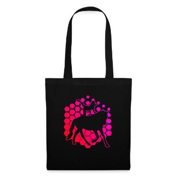 Voltige par équipe de discipline athlétique - Sac en tissu - noir - Devant