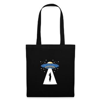Chats extraterrestres UFO - Sac en tissu - noir - Devant