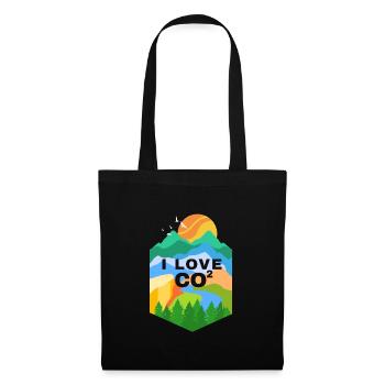 I love CO2 anti climate change - Tote Bag - black - Front