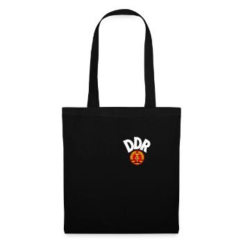 Maillot de football de la RDA - Sac en tissu - noir - Devant