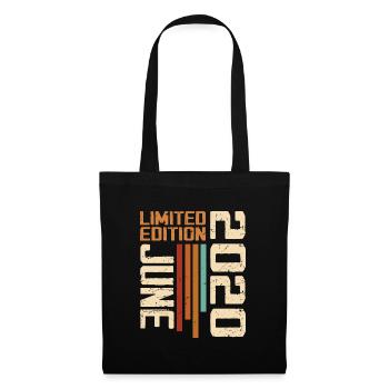June 2020 Birthday Gift June 2020 Retro 2020 - Tote Bag - black - Front
