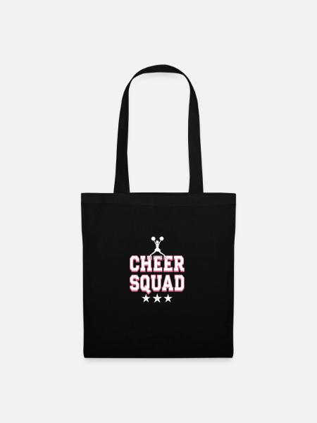 Cheerleading Cheer Squad Cheer Squad - Stoffbeutel - Schwarz