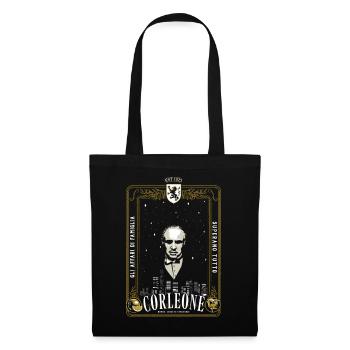 Le Parrain Film De Mafia Merch Don Corleone - Sac en tissu - noir - Devant