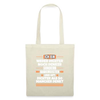 Neither poets nor thinkers, but lifeguards - Tote Bag - nature - Front