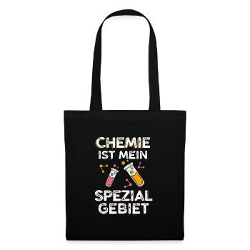 Chemie Lehrer - Stoffbeutel - Schwarz - Vorne