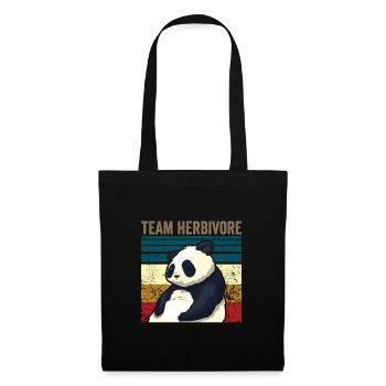VINTAGE TEAM HERBIVORE - Tote Bag - black - Front