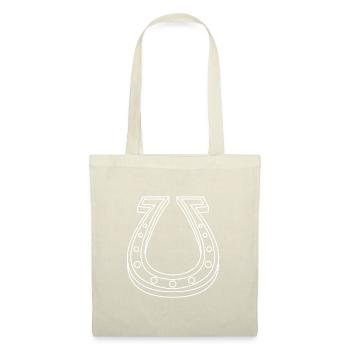Cheval sabots fers chance - Sac en tissu - nature - Devant