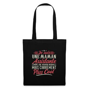 I'm an Assistant Mom, downright cool - Tote Bag - black - Front