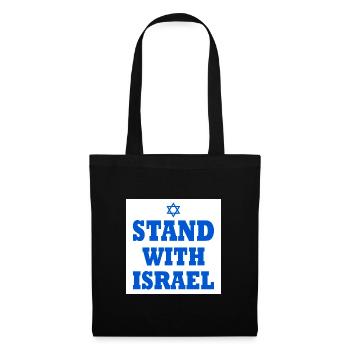 Stand with israel - Tote Bag - black - Front