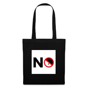 To the right - Tote Bag - black - Front