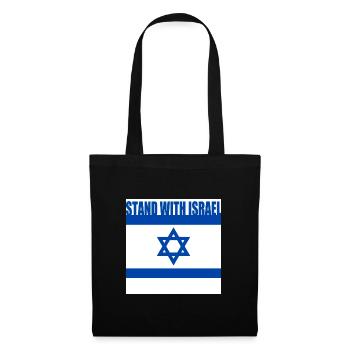 Stand with israel - Tote Bag - black - Front
